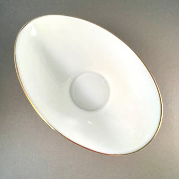 Crown Staffordshire England Chelsea Manor Fine Bone China Candy Dish Oval Bow - Picture 3 of 16